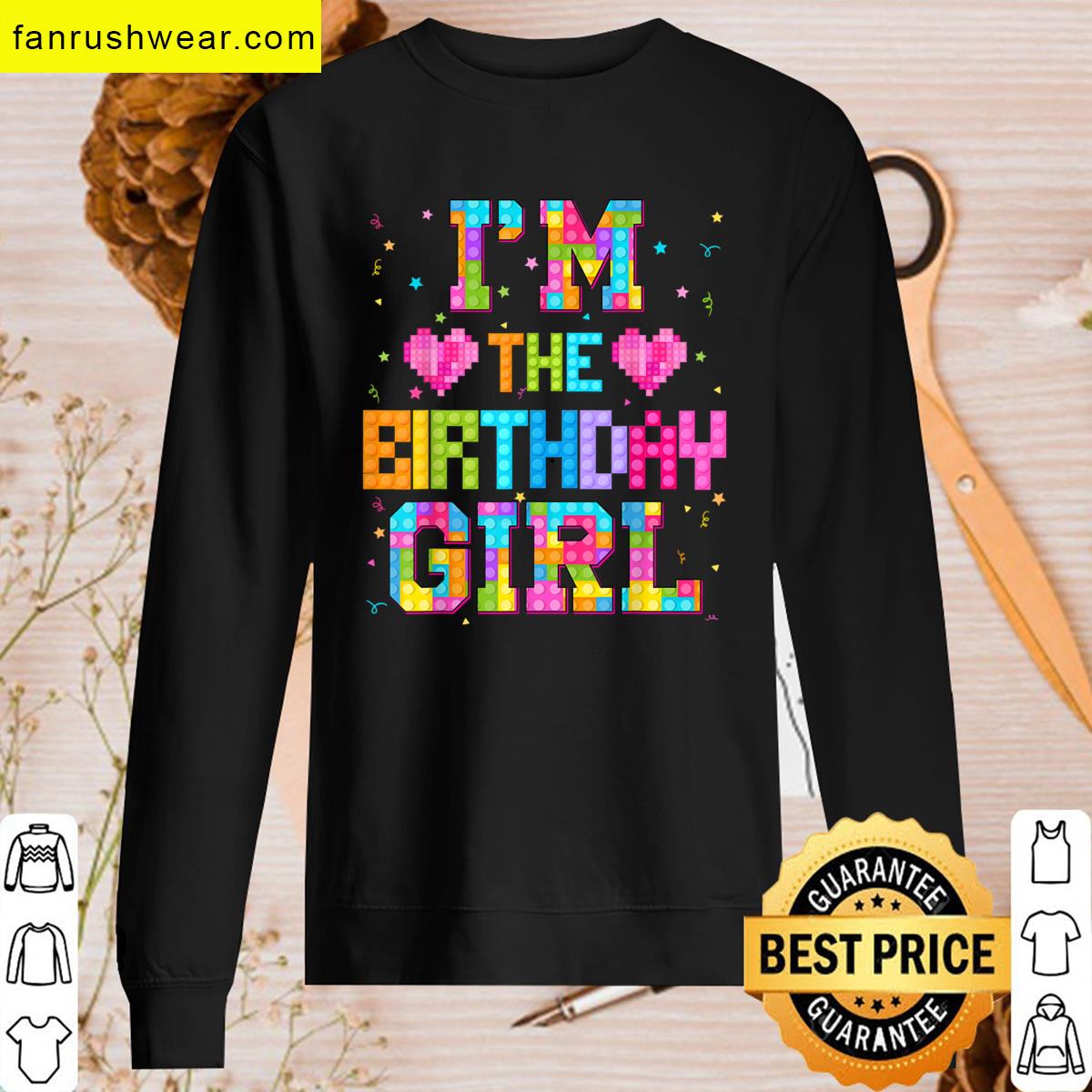 The Birthday Girl Family T-shirt
