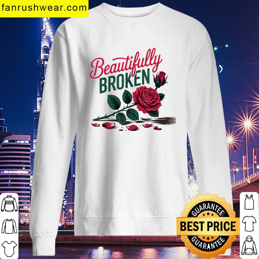Vintage Rose Flower Girls Tee T-shirt