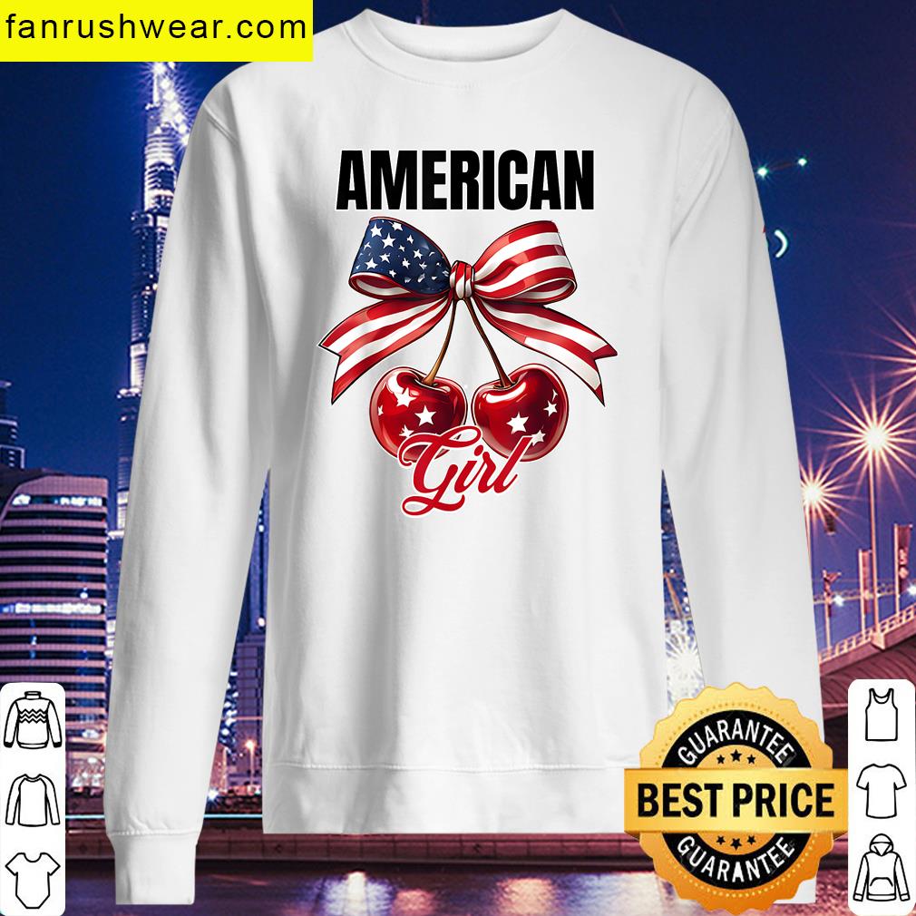 All American Girl July 4th Apparel T-shirt