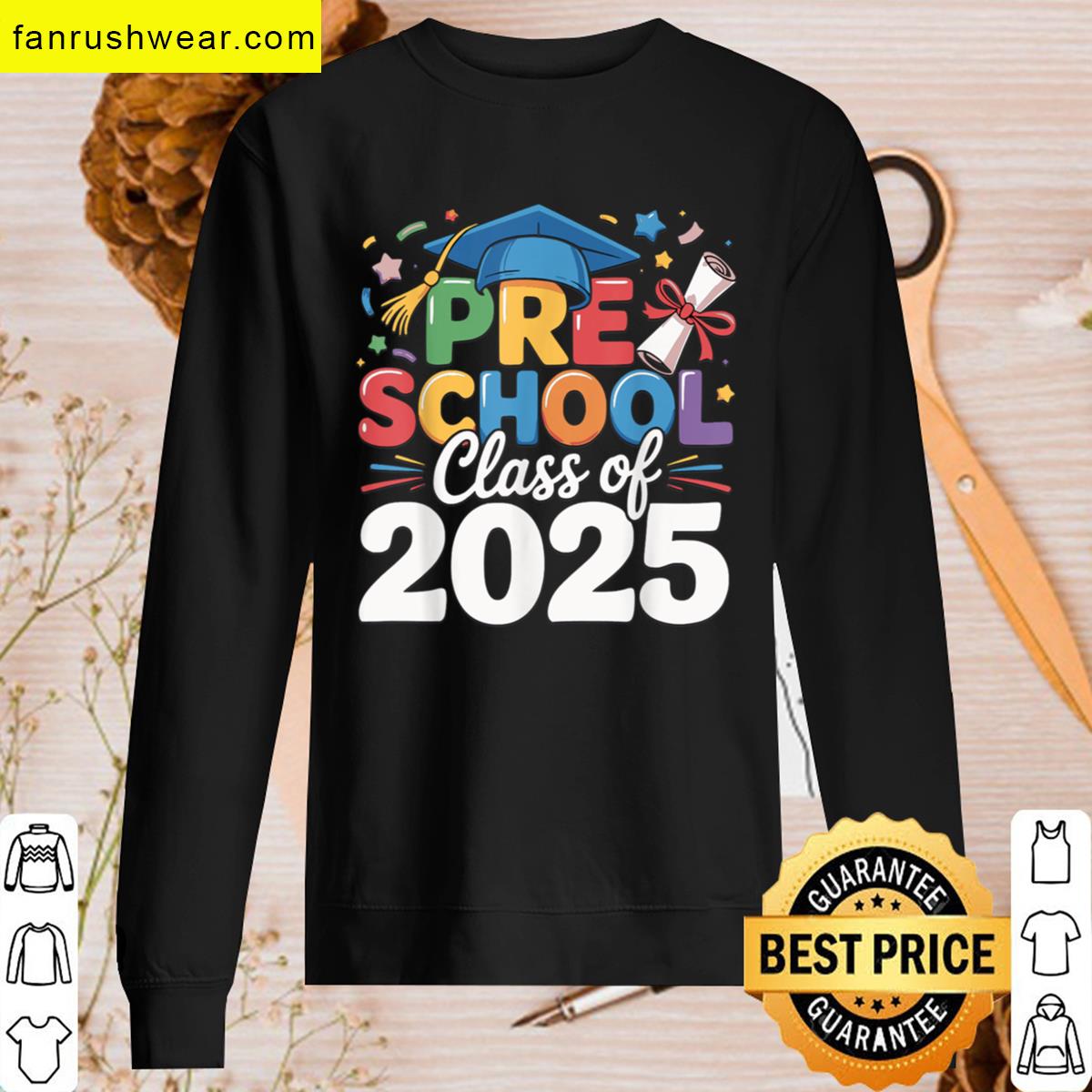 Class Of 2025 Preschool Graduation T-shirt