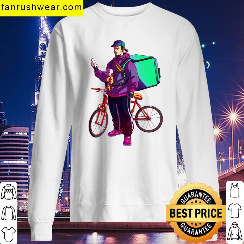 Delivery Man Death Graphic Tee T-shirt