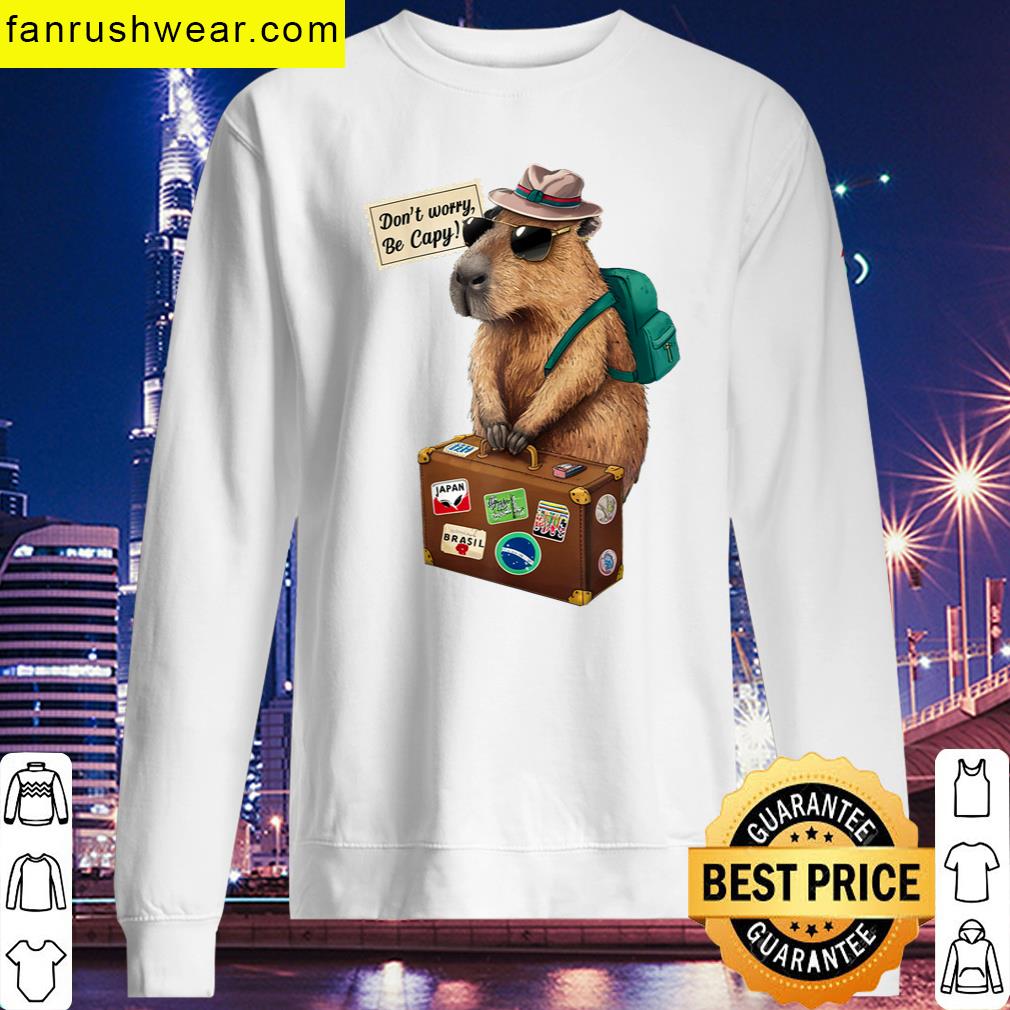 Dont Worry Be Capy Capybara Tee T-shirt