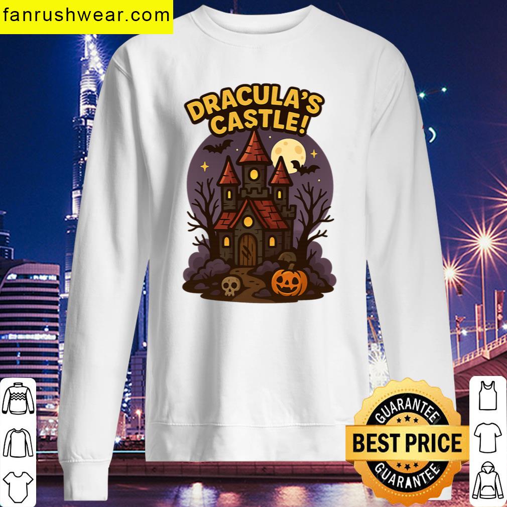 Draculas Castle Graphic Tee T-shirt