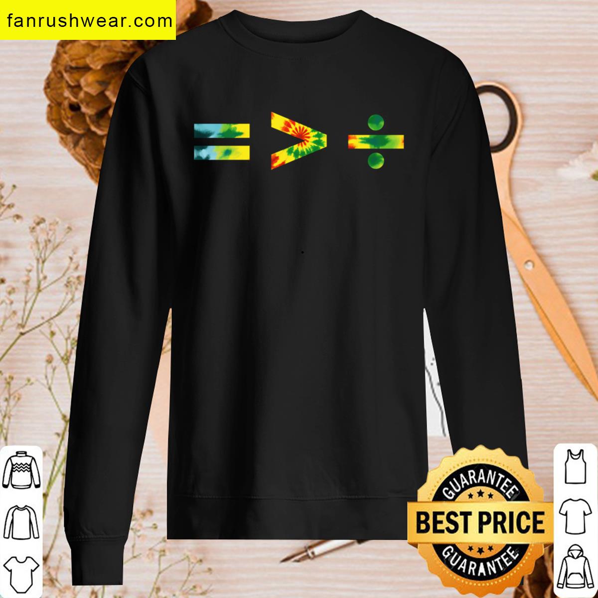 Equality Greater Than Division T-shirt