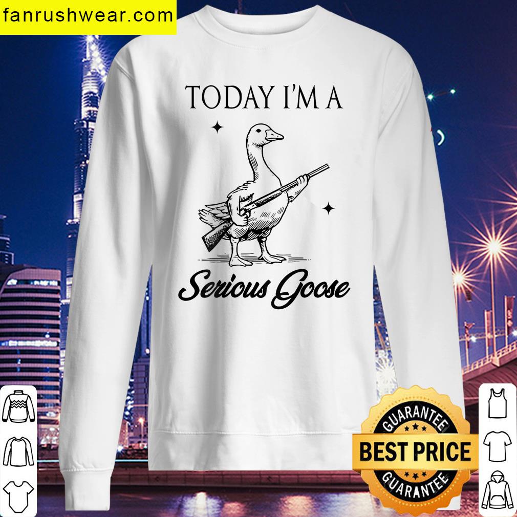 Goose Lovers Graphic Tee With Gun T-shirt