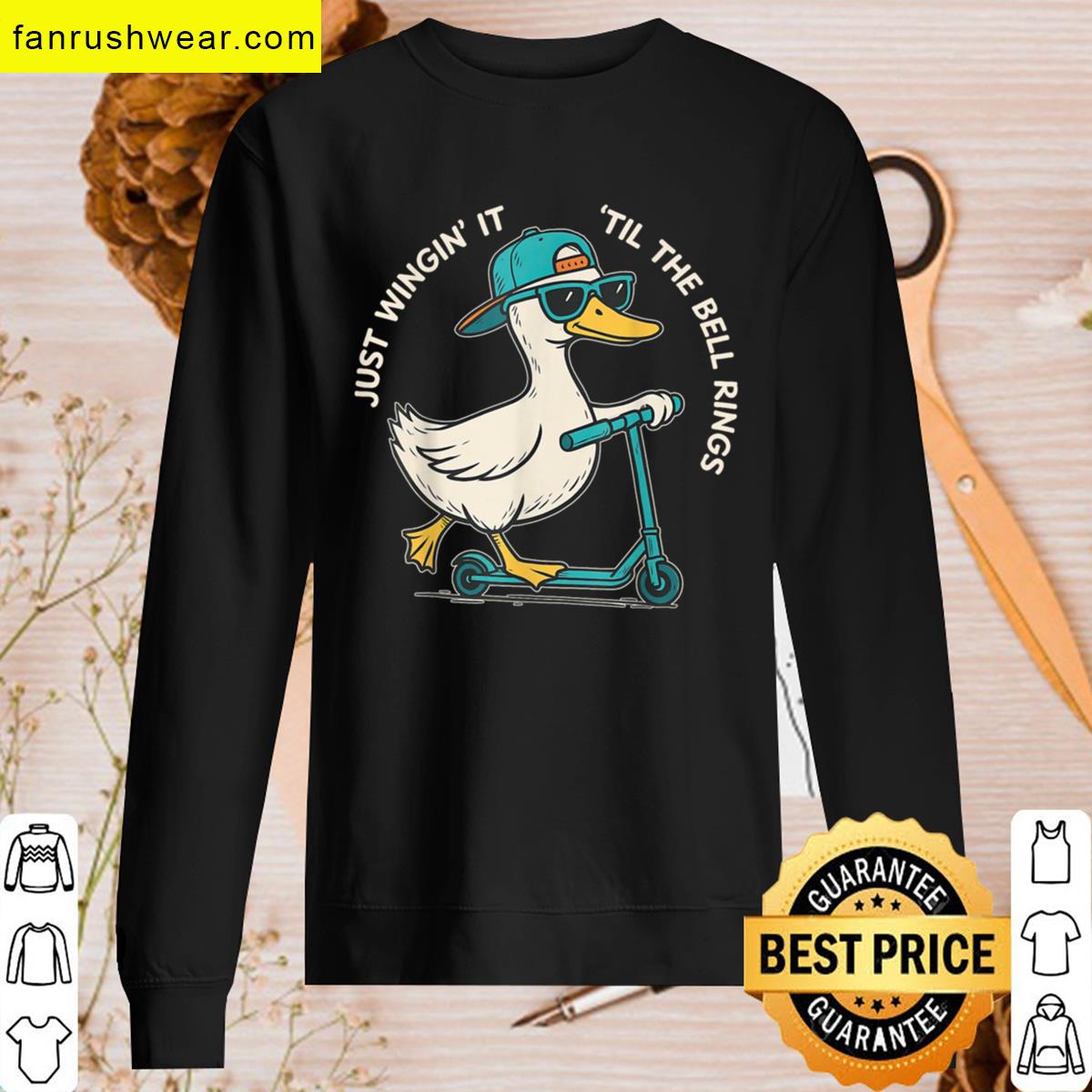 Just Wingin It Funny Teacher Tee T-shirt