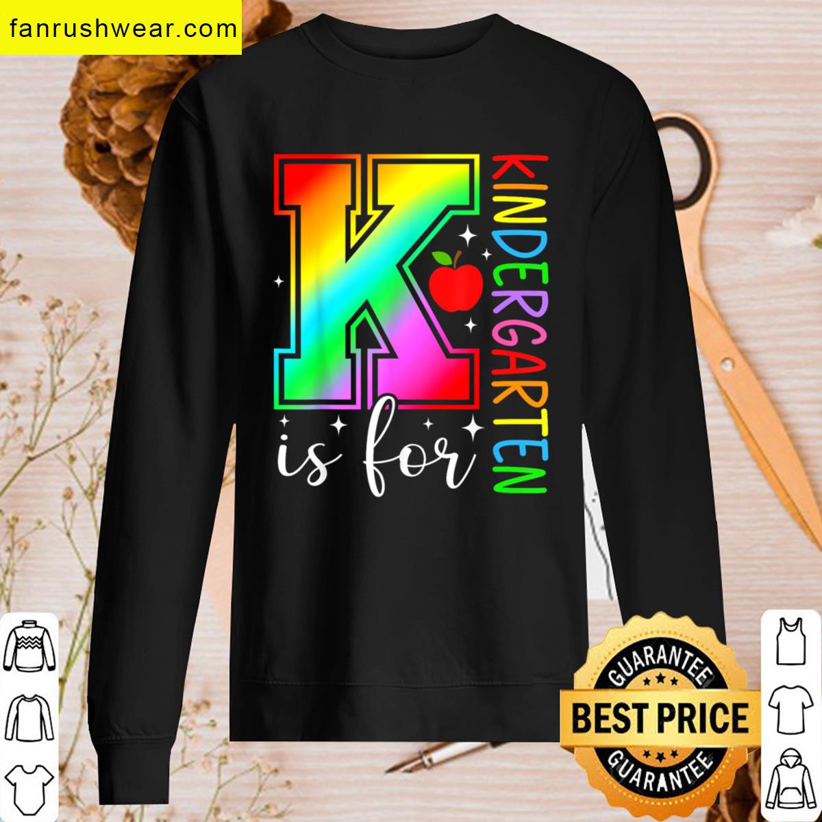 K Is For Kindergarten Student T-shirt