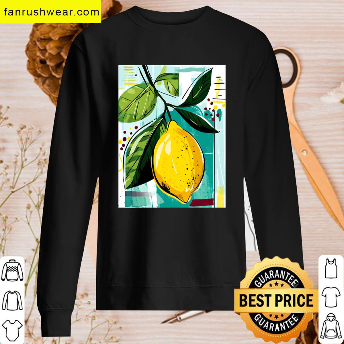 Lemon On The Vine Vibrant T-shirt