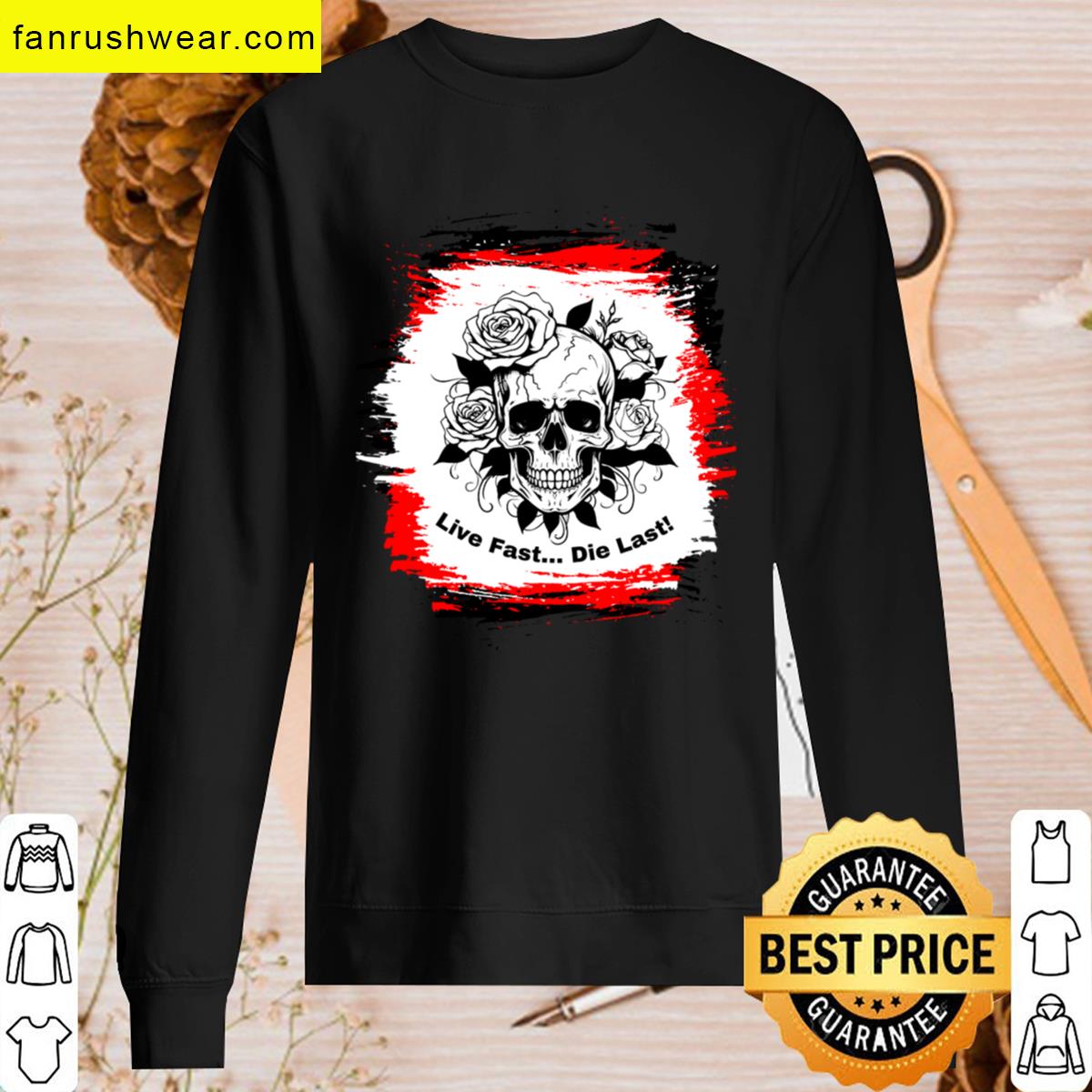 Live A Fast Life Graphic T-shirt