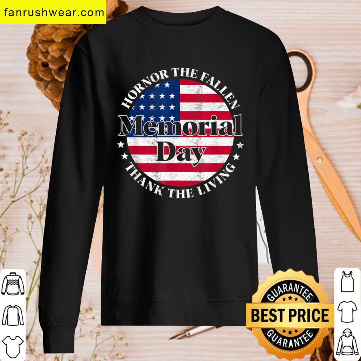 Memorial Day Honor Fallen Tee T-shirt