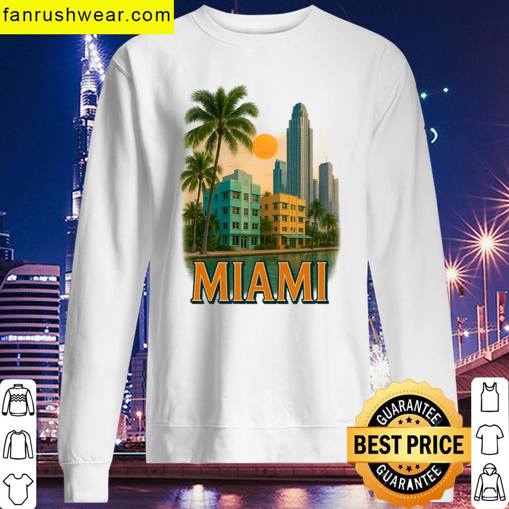 Miami Oversized Retro T-shirt