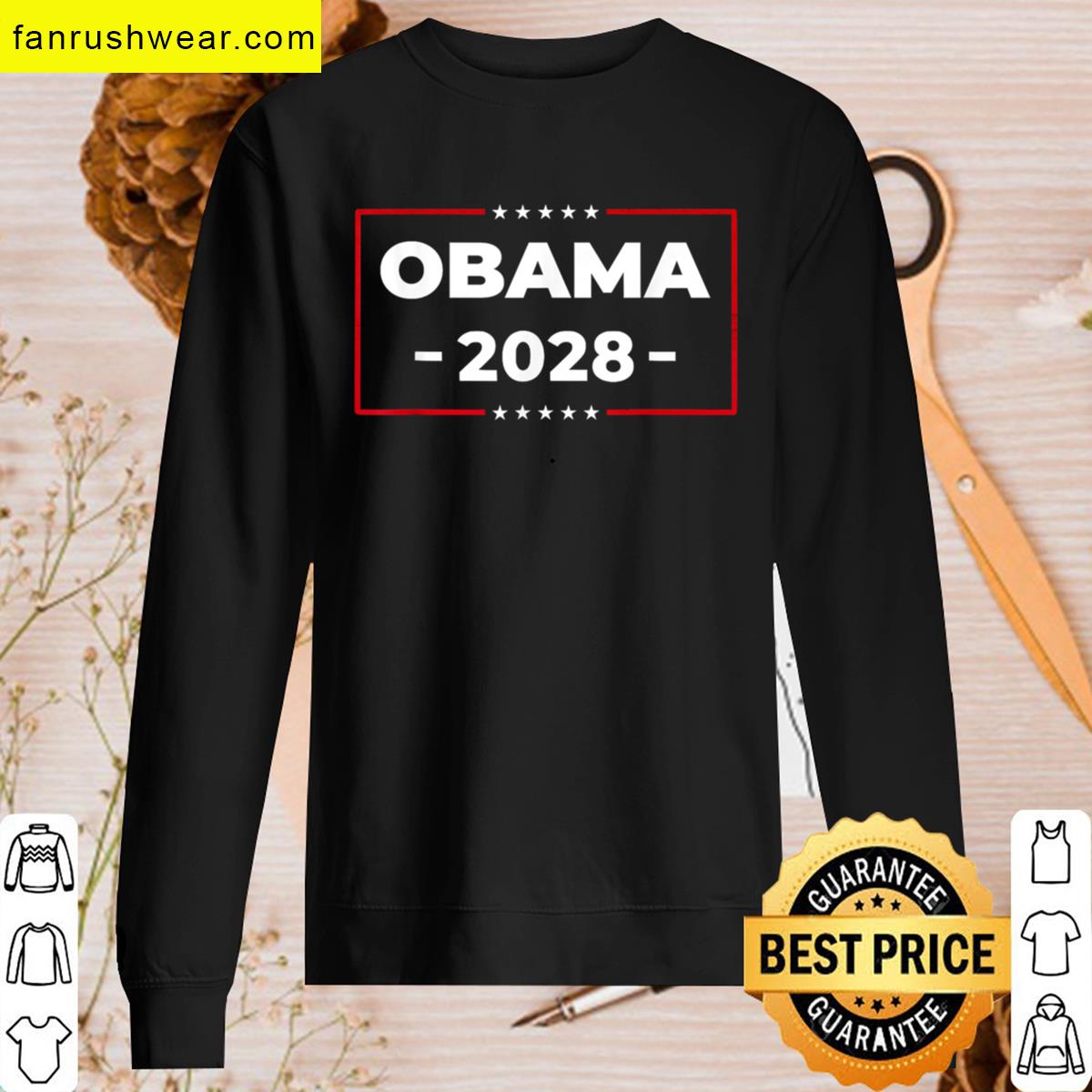 Obama Political Rally Graphic Tee T-shirt