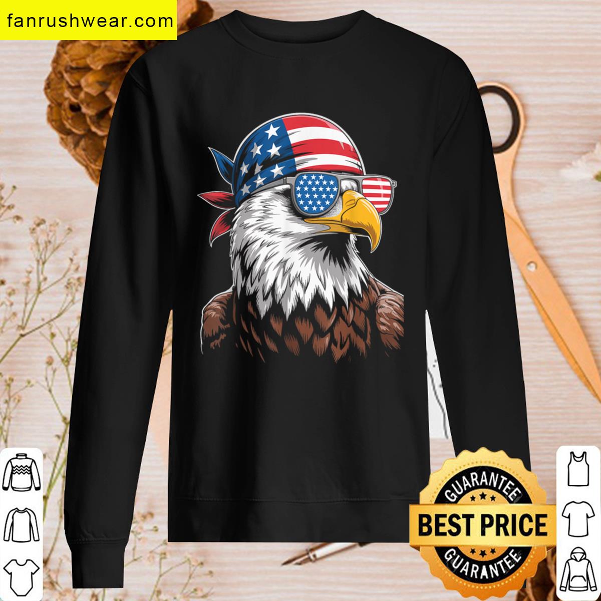 Patriotic Eagle Usa Festive Gear T-shirt