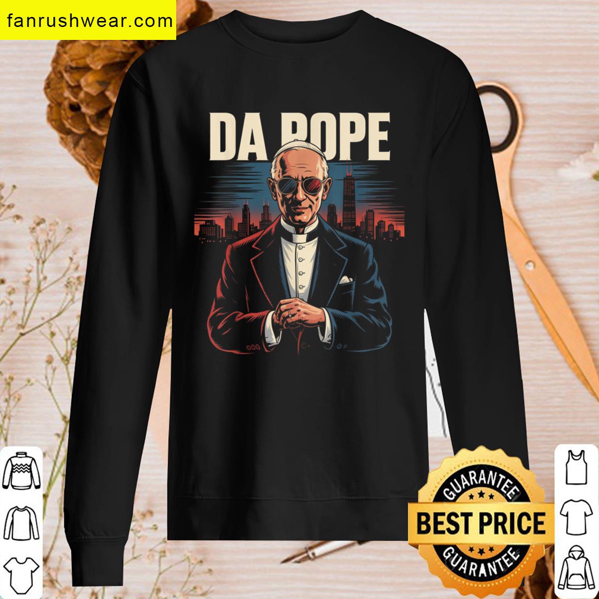 Pope Bobby Catholic Comedy Tee T-shirt