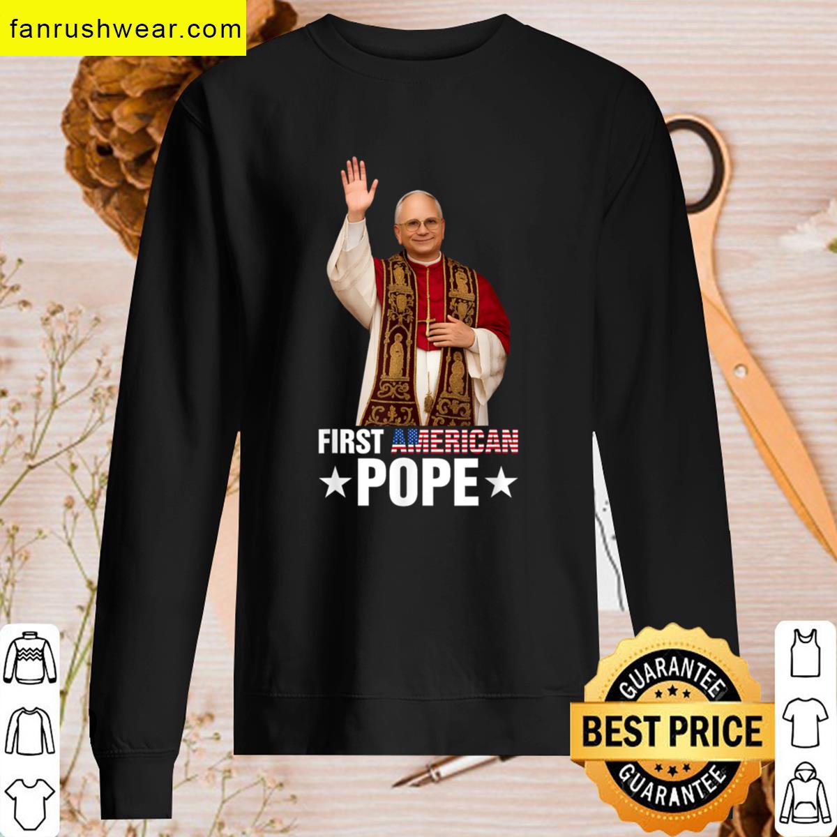 Pope Leo Xiv First American Tee T-shirt