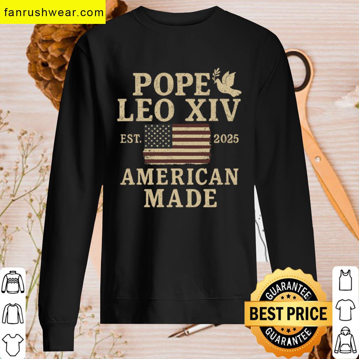 Pope Leo Xiv Vintage American T-shirt