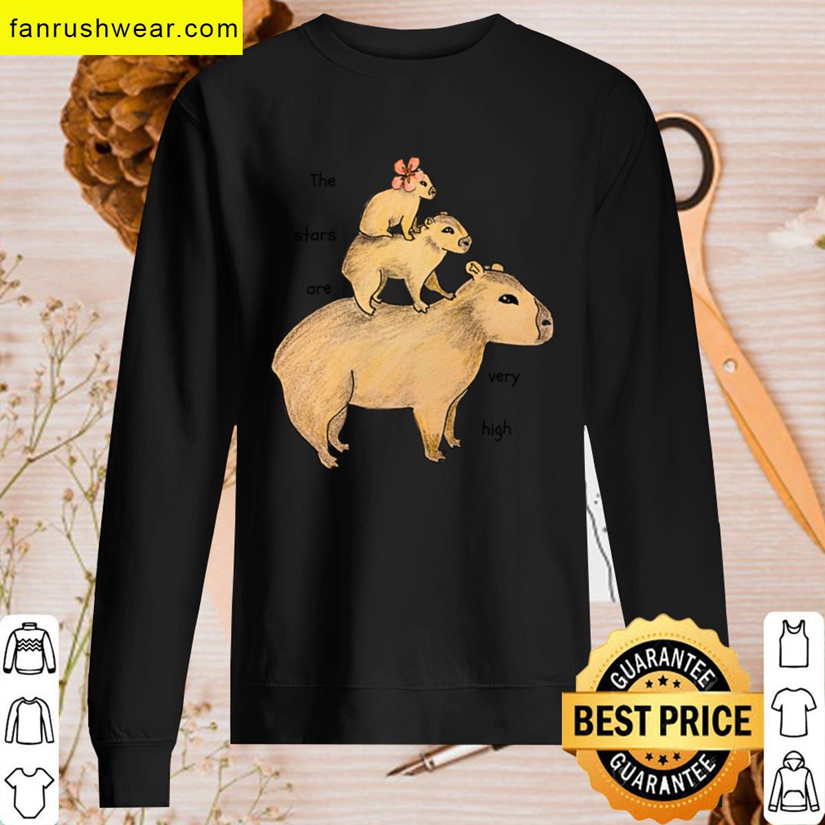 Reach For Stars Design T-shirt