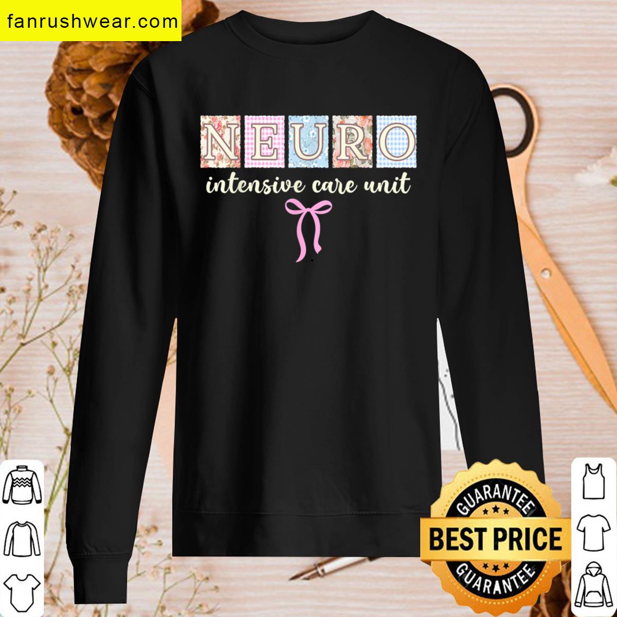 Retro Floral Nurse Apparel Medical Profession T-shirt