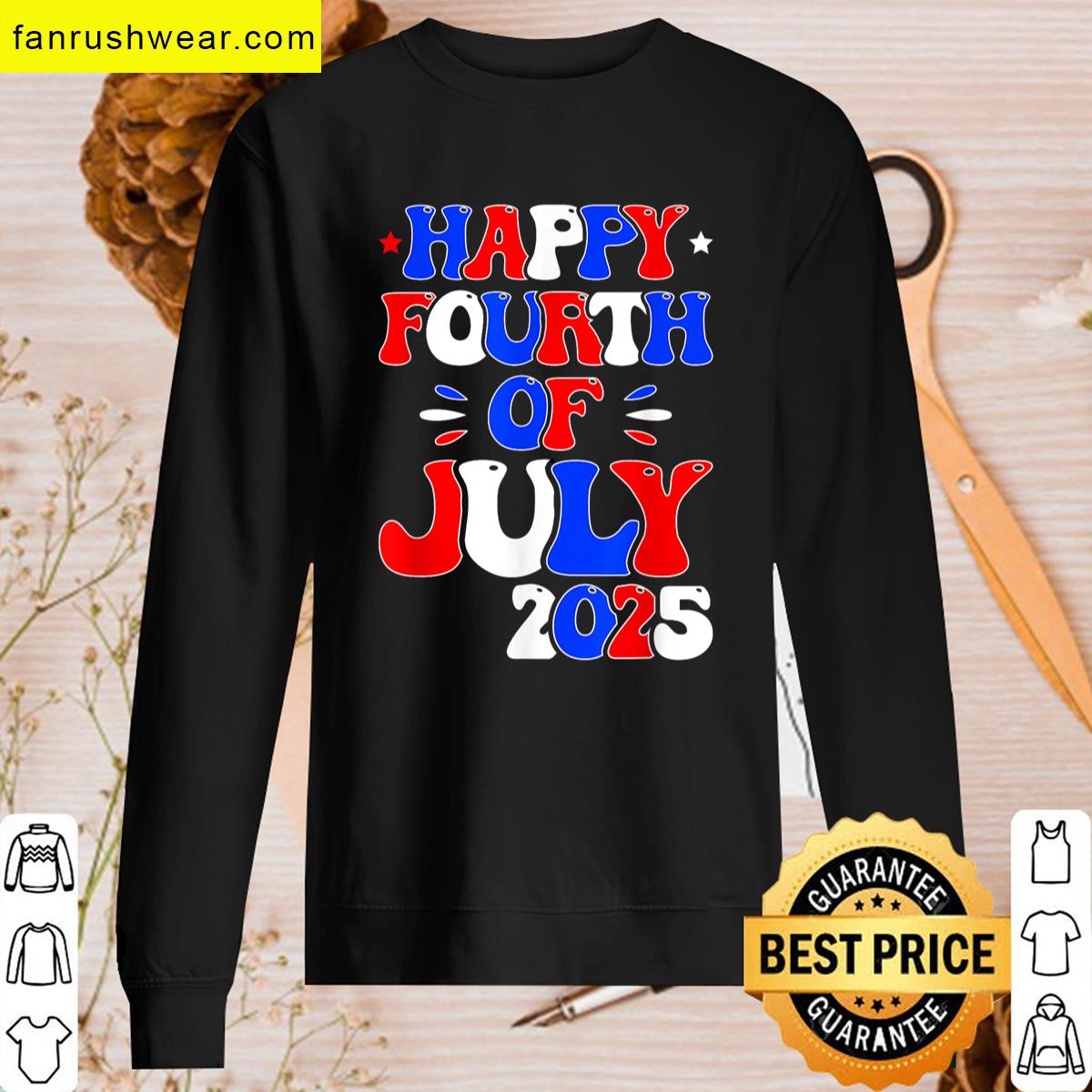 Retro Independence Day Top T-shirt
