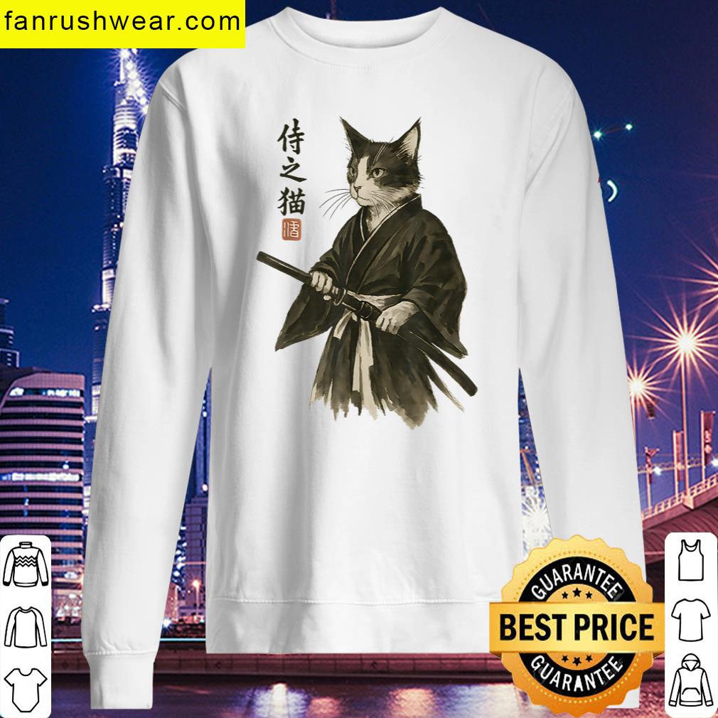 Samurai Cat Cool Vibe T-shirt