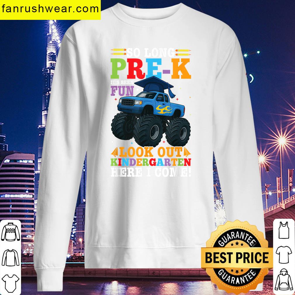 So Long Pre K Kindergarten T-shirt