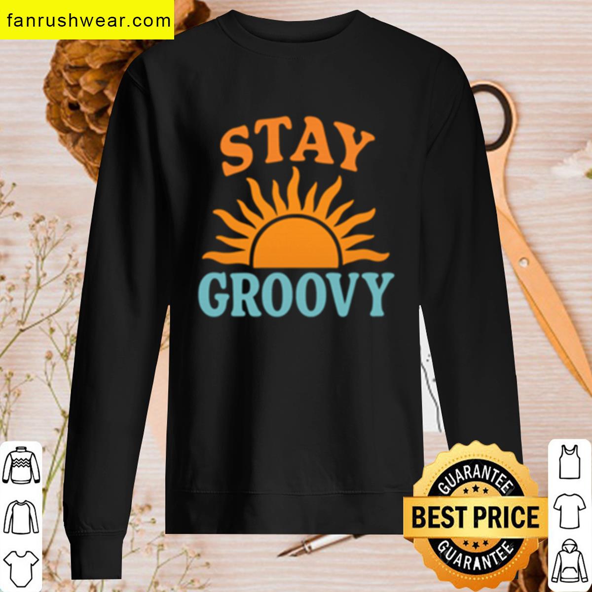 Stay Groovy Trendy T-shirt