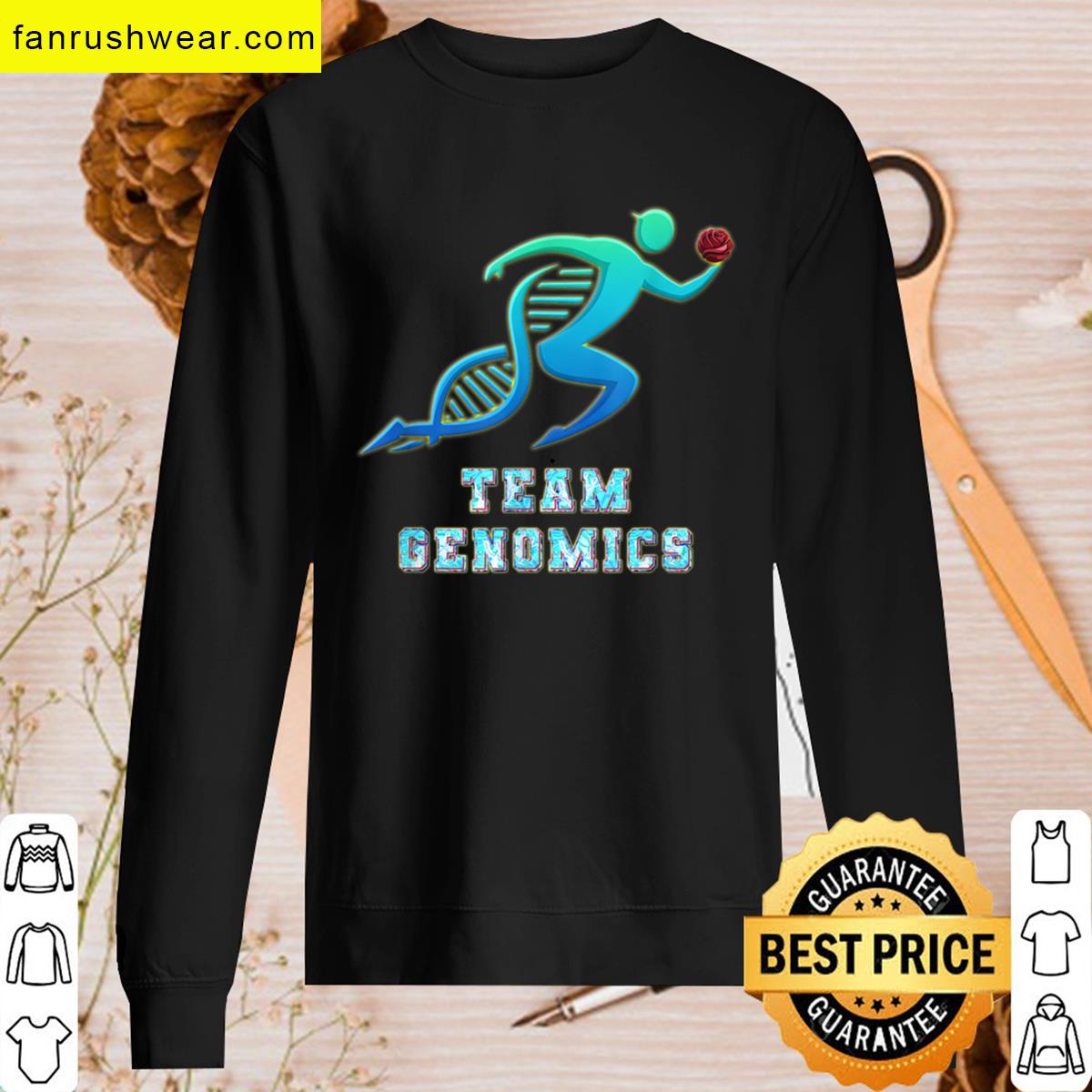 Team Genomics Chromosomes Stylish T-shirt
