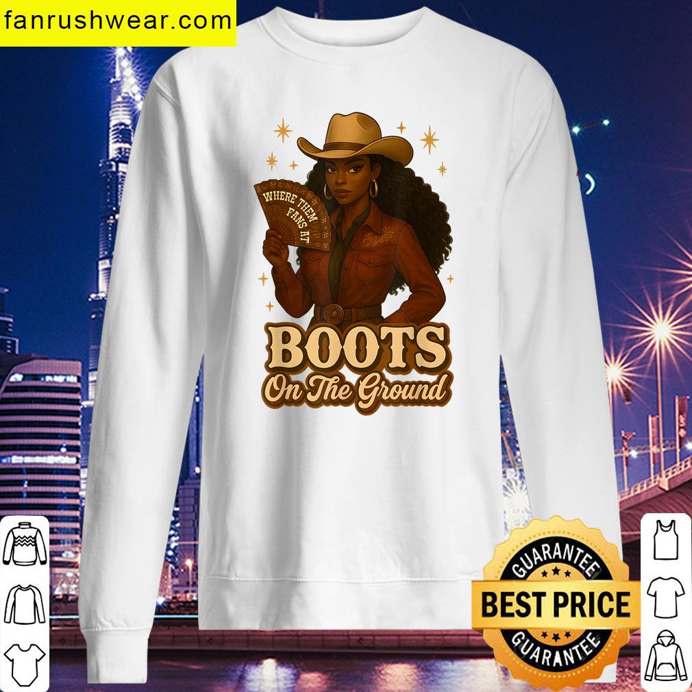 Western Cowgirl Black Graphic T-shirt