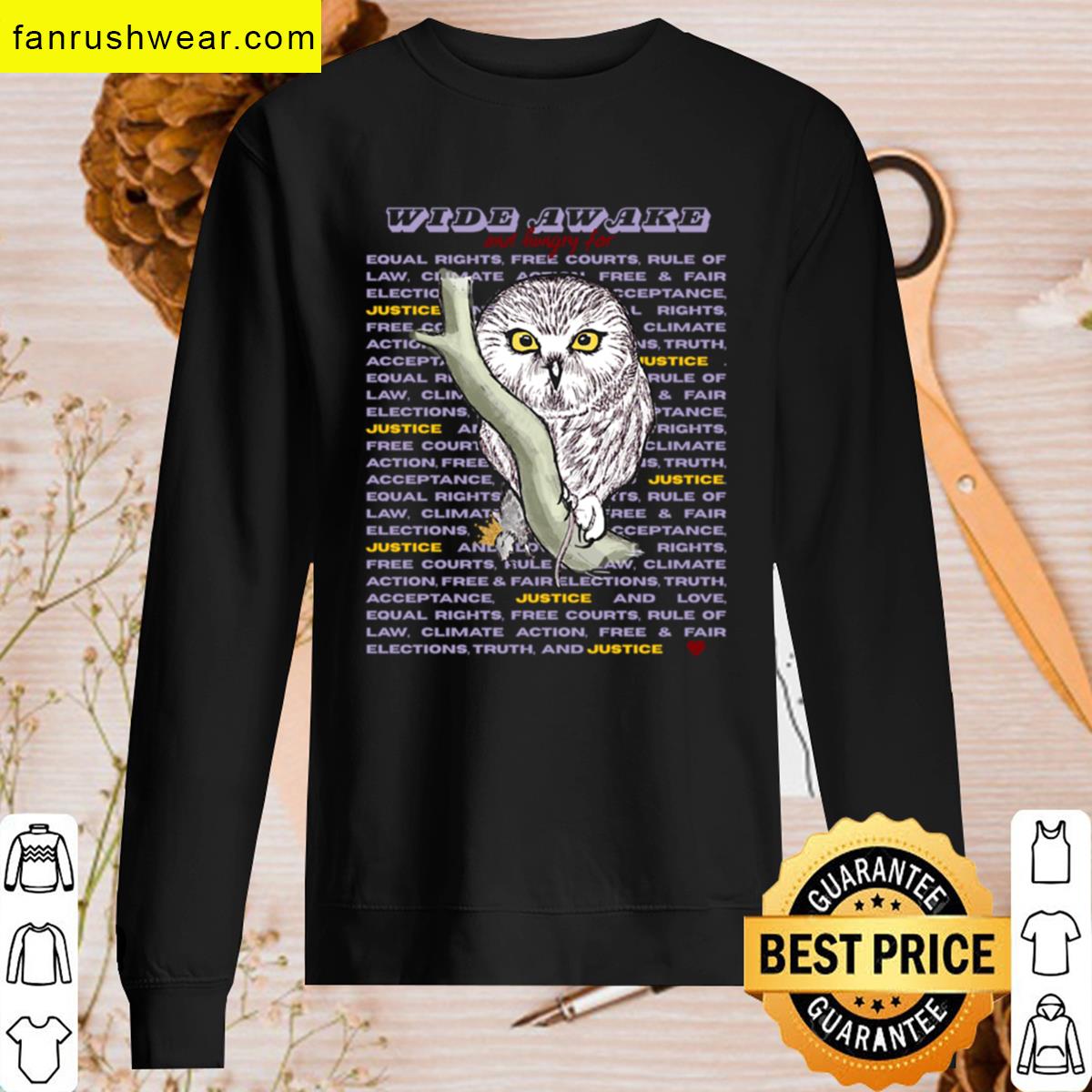 Wide Awake Owl Graphic T-shirt