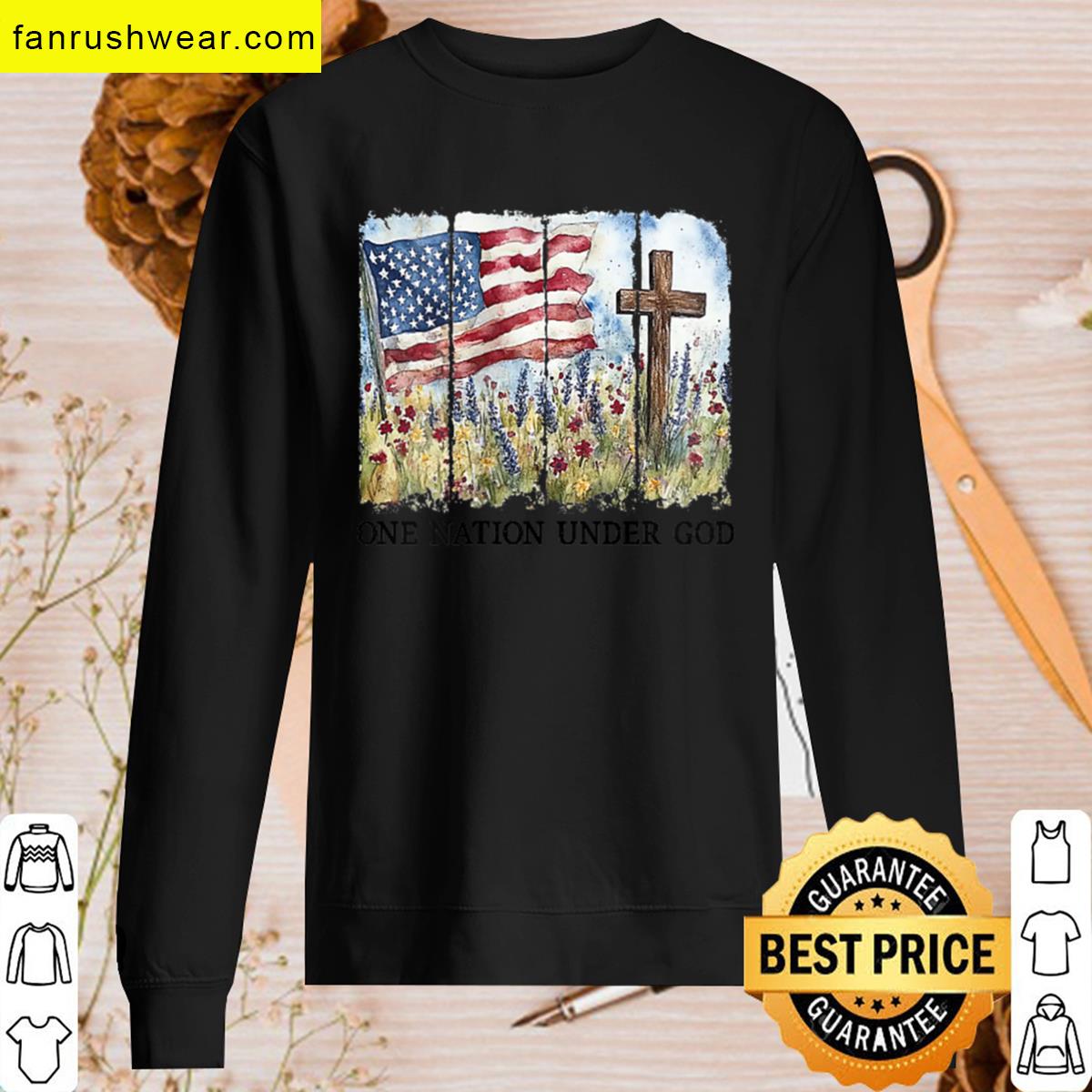 Womens Christian Flag T-shirt