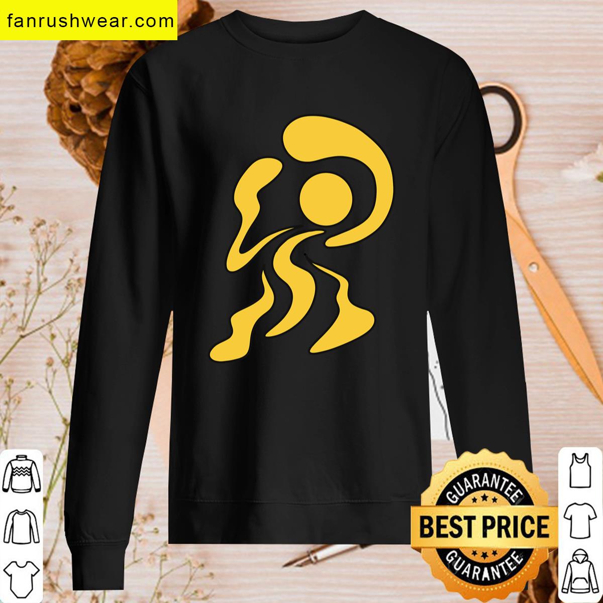 Yellow Drippy Oversized Tee T-shirt