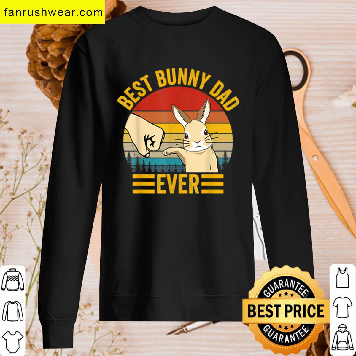 Best Bunny Dad For Men T-shirt