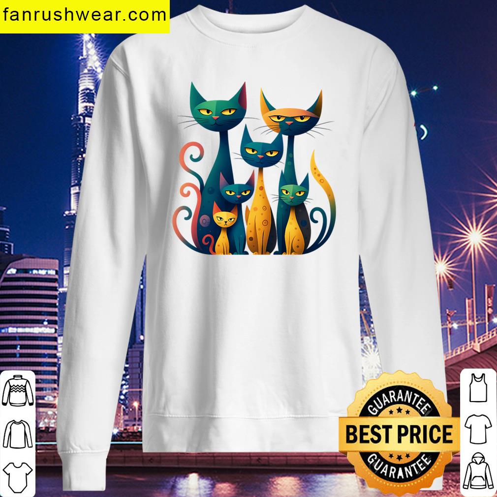 Grumpy Cats Funny Oversized Tee T-shirt