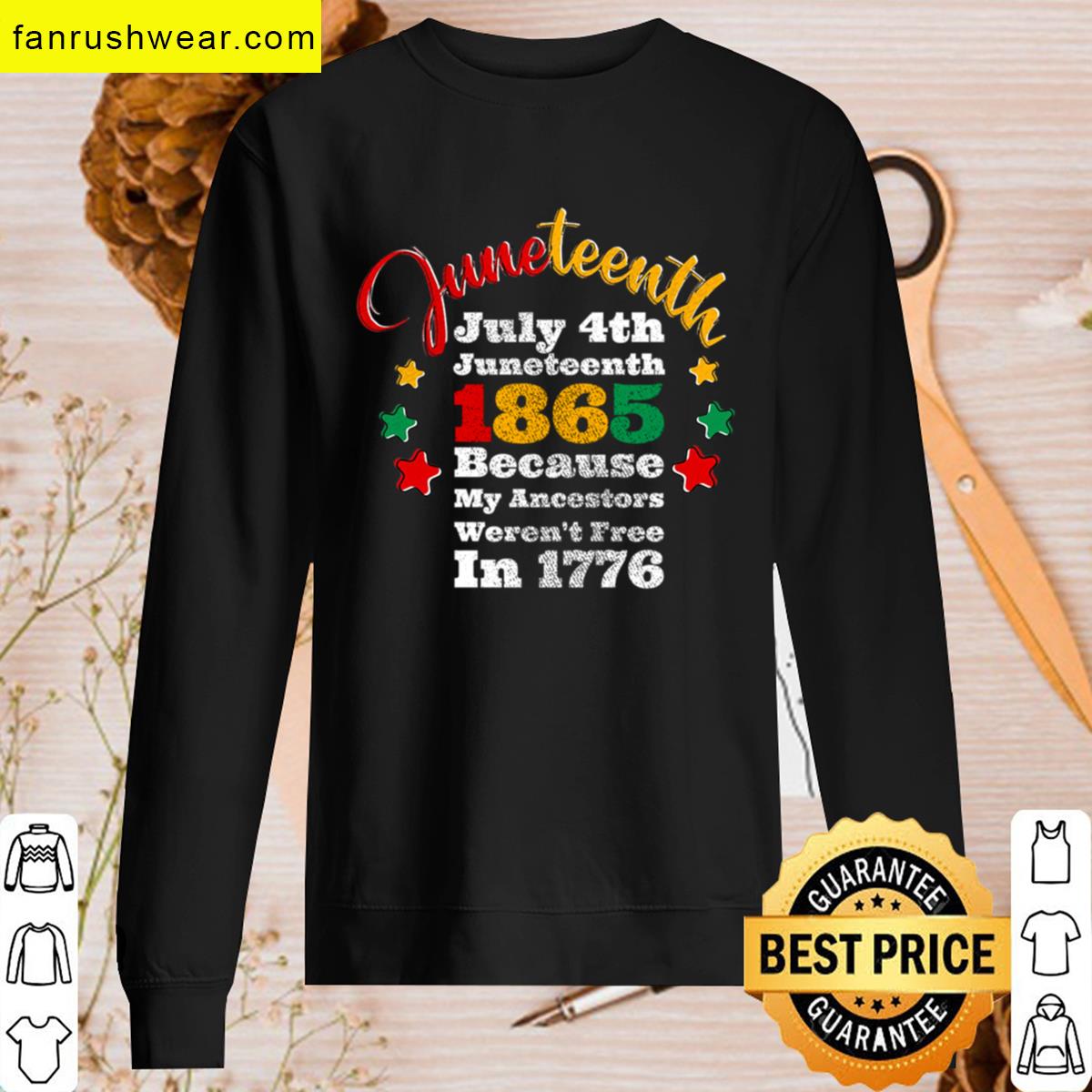 Juneteenth 1865 Heritage Awareness T-shirt