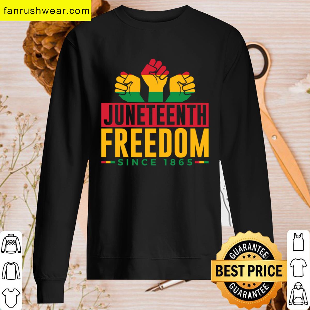 Juneteenth Equality Message T-shirt