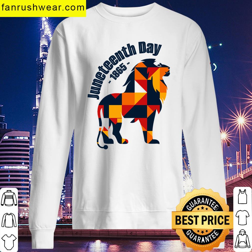 Juneteenth Proud Lion Graphic Tee T-shirt