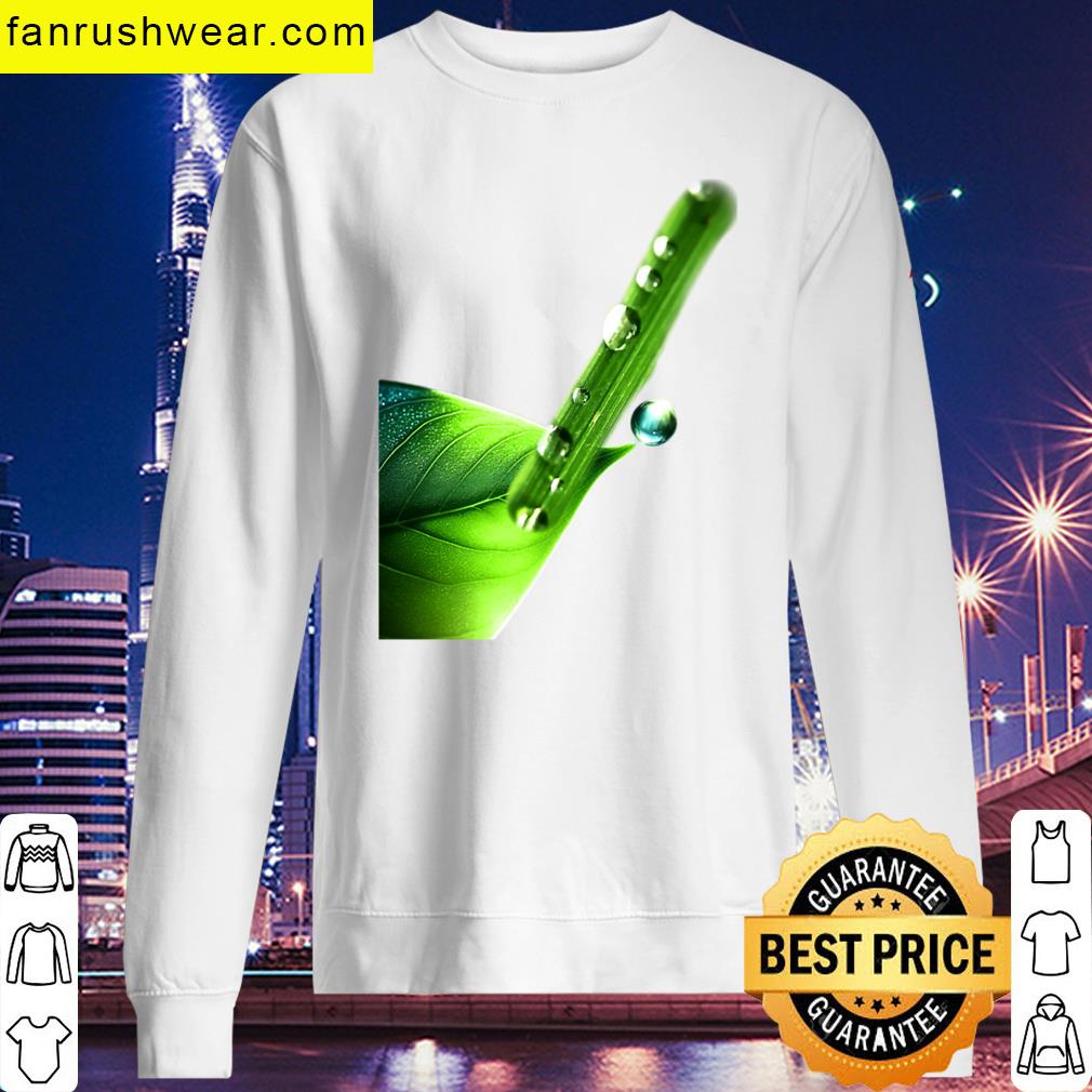 Leaf Droplet Casual T-shirt