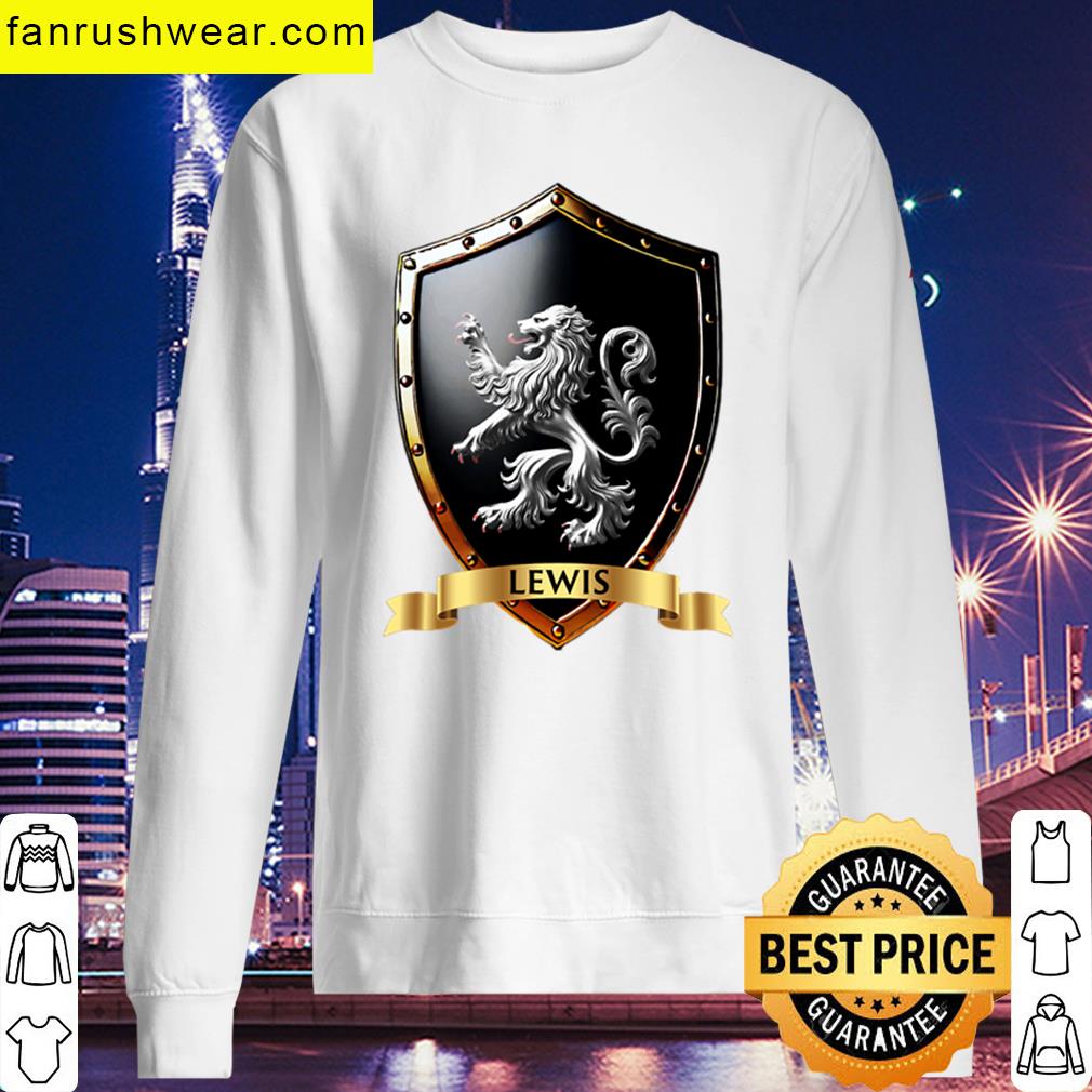 Lewis Lion Strength With Banner T-shirt