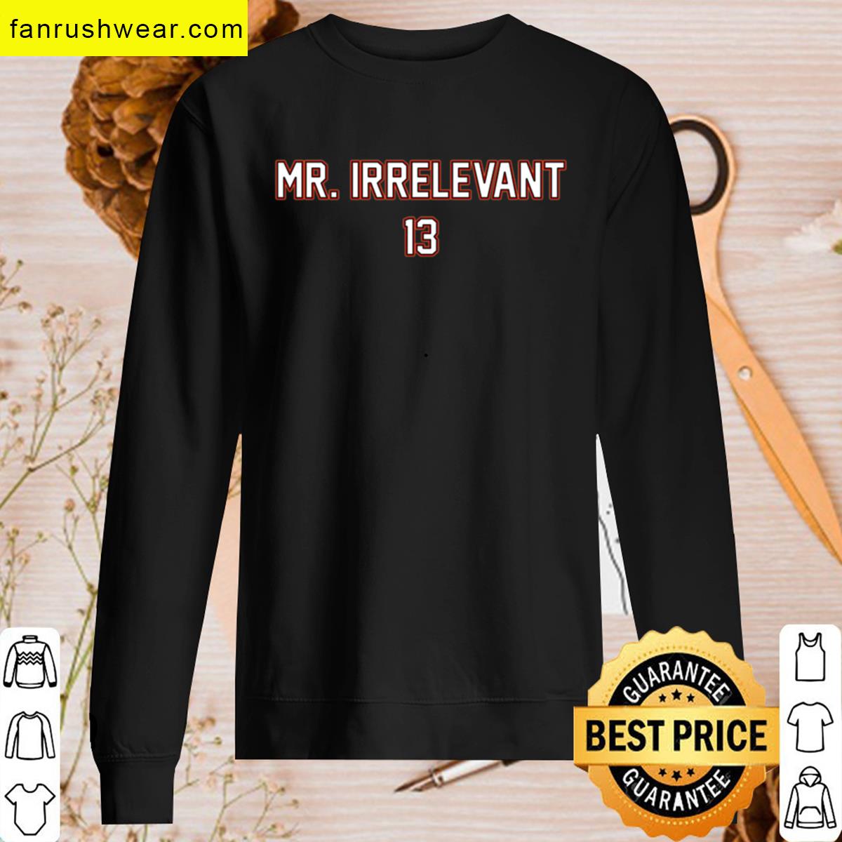 Mr Irrelevant Brock Purdy T-shirt