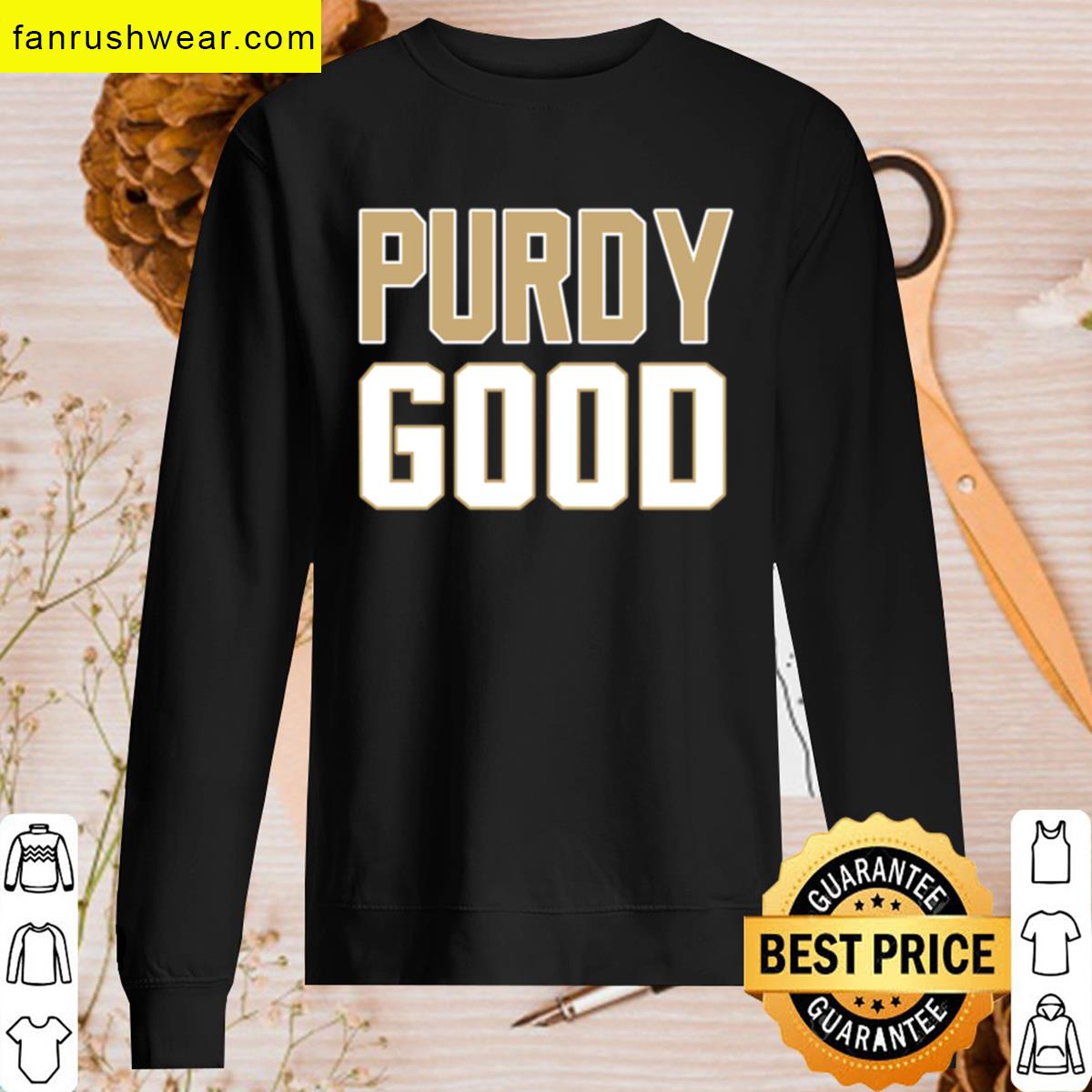Niners Red Purdy Good Clothing T-shirt