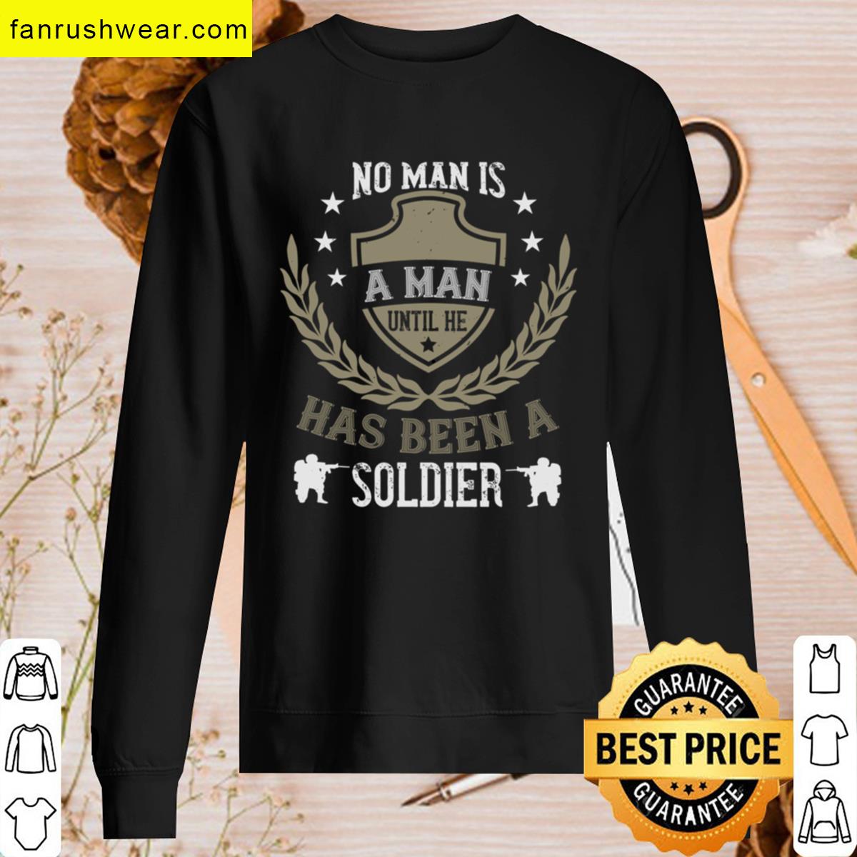 No Man Is A Man Warrior Apparel T-shirt