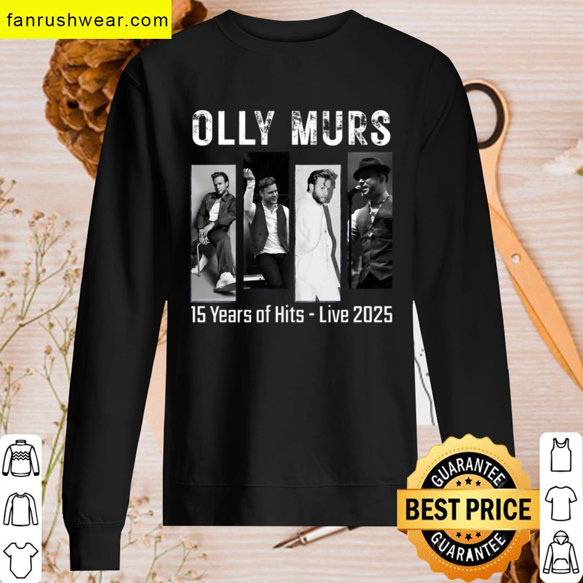 Olly Murs Tour 15 Years T-shirt
