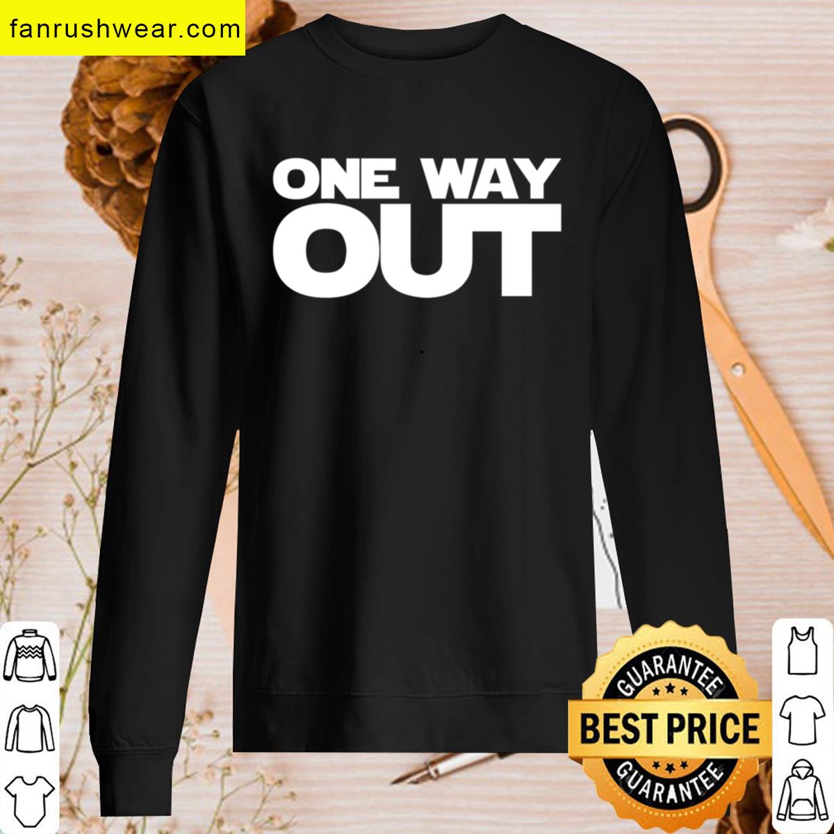 One Way Out Modern Apparel T-shirt