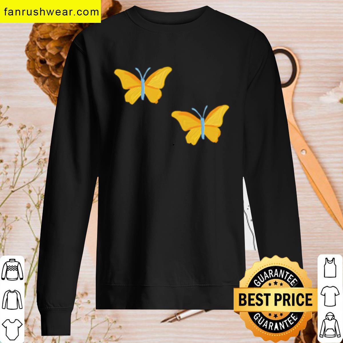 Paint Butterflies Graphic T-shirt