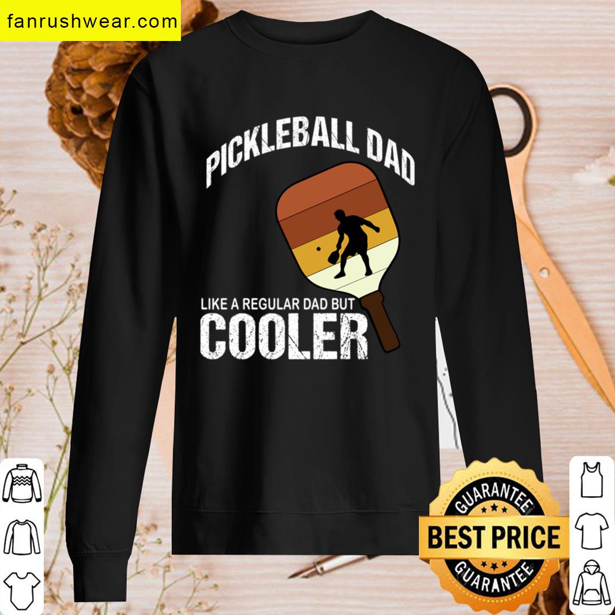 Pickleball Dad Funny Design T-shirt