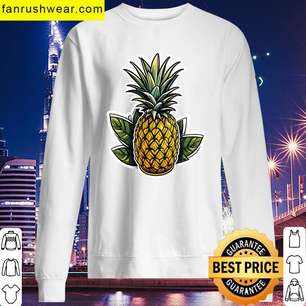 Pineapple Print Casual T-shirt