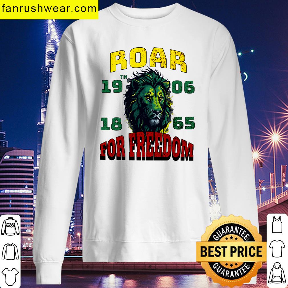 Roar For Freedom Graphic Tee T-shirt