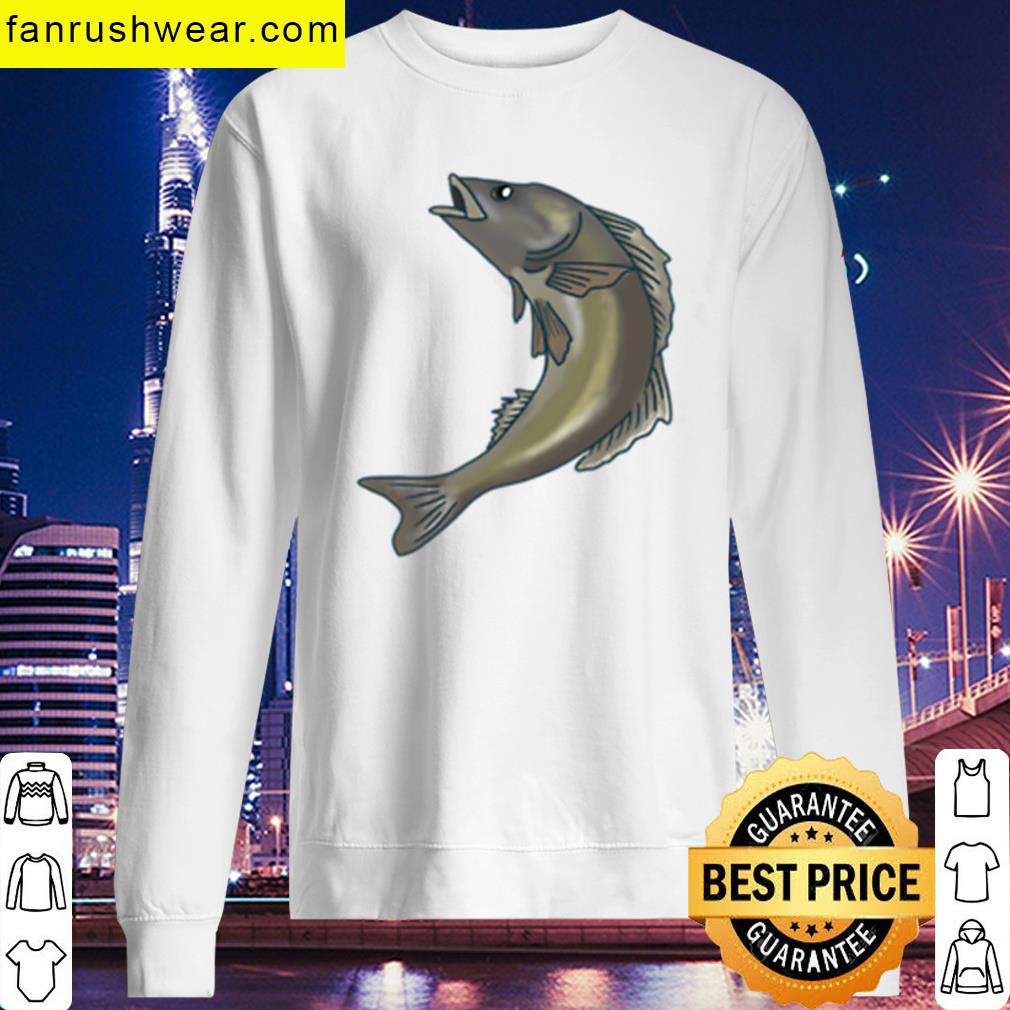 Sea Bass Fishing Graphic T-shirt