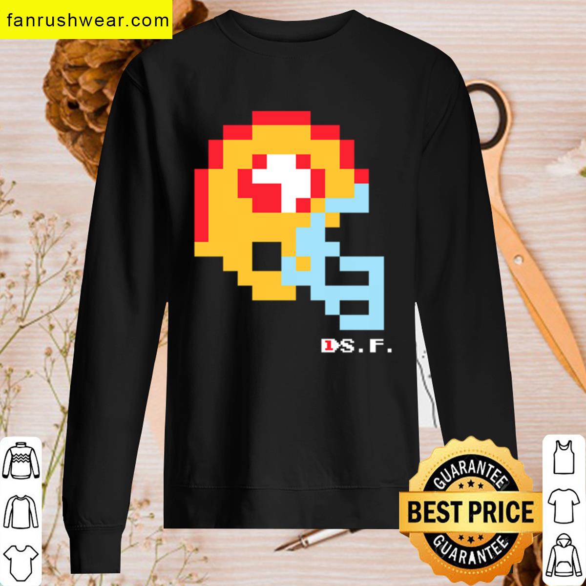 Sf Helmet Tecmo Bowl Apparel T-shirt