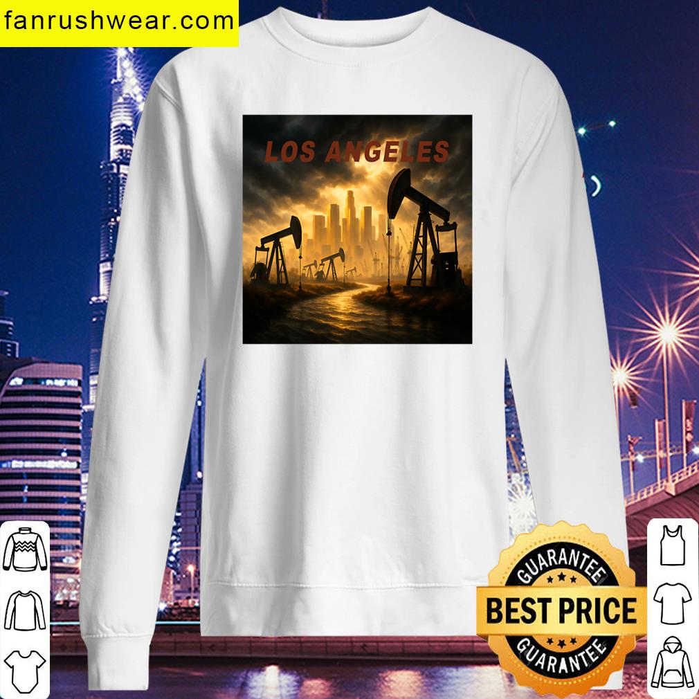 Storm Over La Apparel Nature Inspired T-shirt